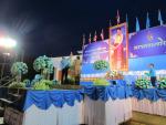 พิธีถวายเครื่องราชสักการะและจุดเทียนถวายพระพร ปี 2561